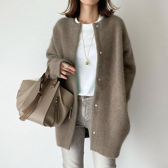 Whitney's  - Langarm-Cardigan mit Knöpfen