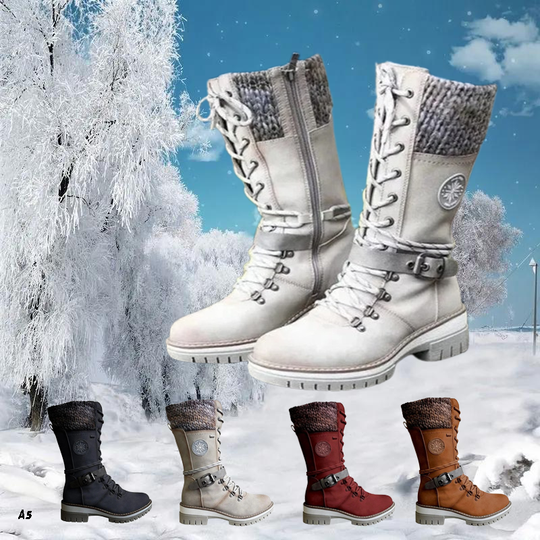 Carolin - Damen Wasserdichte Schneestiefel