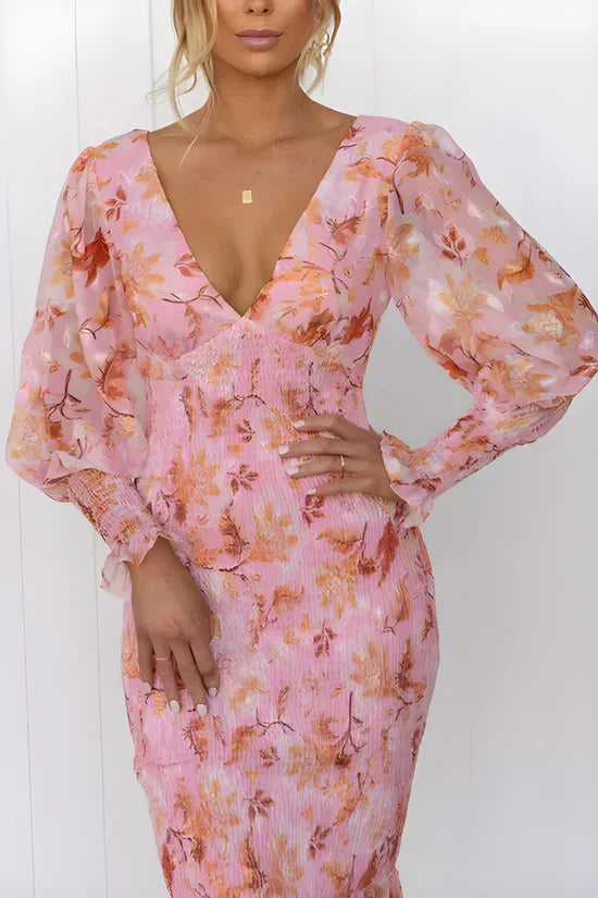 Millie | Atemberaubendes Blumenkleid