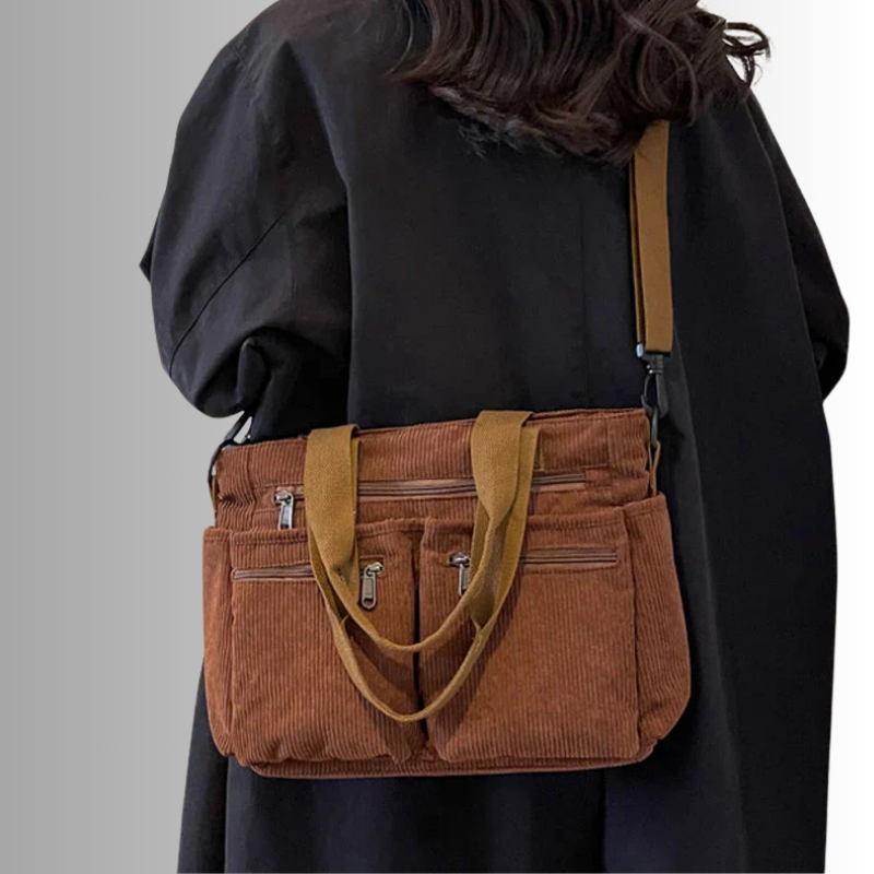 Mila - Urbane Kord Schultertasche