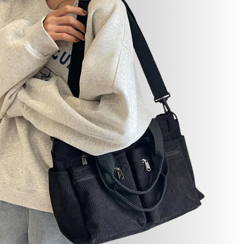 Mila - Urbane Kord Schultertasche