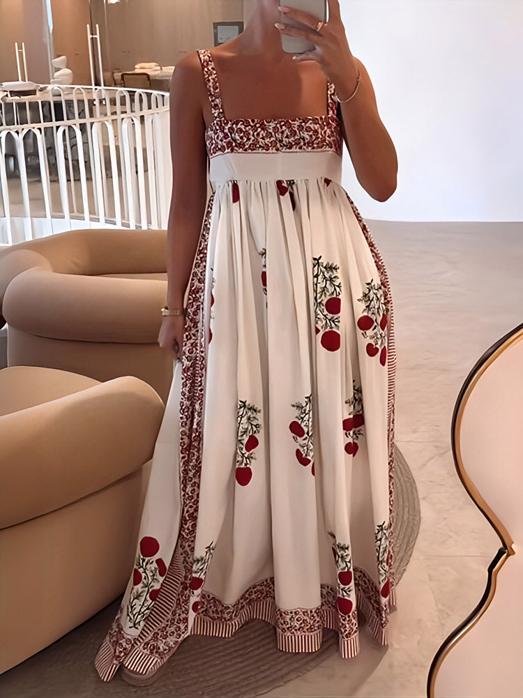 Maggie - Trendiges Maxikleid mit Blumendruck