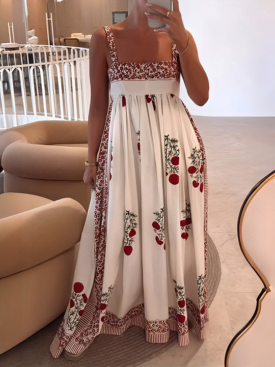 Maggie - Trendiges Maxikleid mit Blumendruck