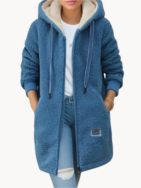 Michaela - Gemütliche Jacke mit Fleece-Futter