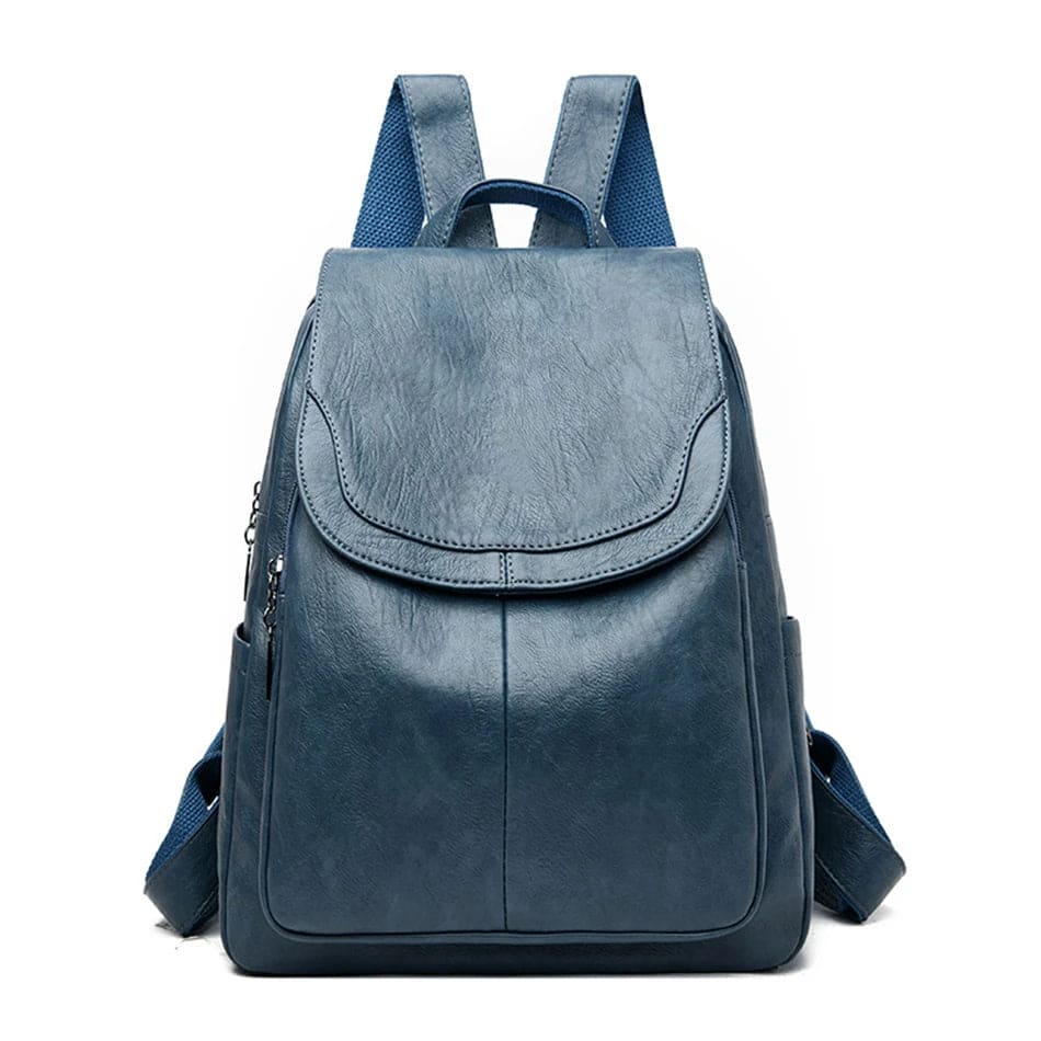 EDA | DIEBSTAHLSICHERER LEDERRUCKSACK