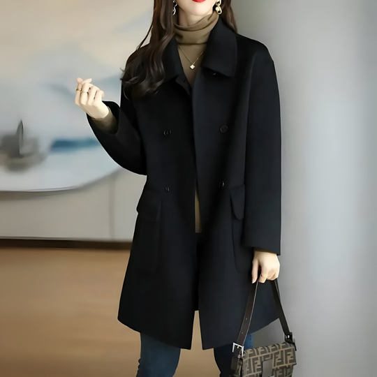 Silvia - Warmer Mantel voller Eleganz