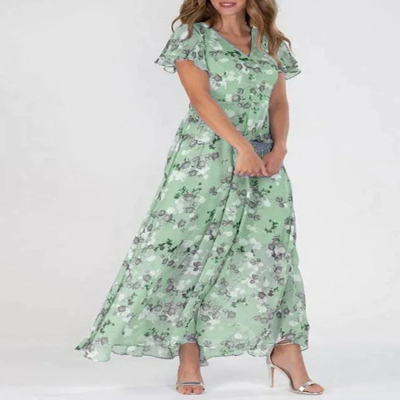 Victoria - Glamouröses bauchbedeckendes Kleid