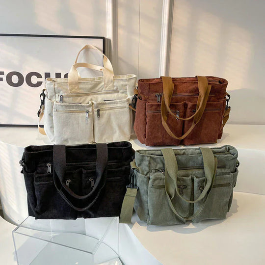 Mila - Urbane Kord Schultertasche