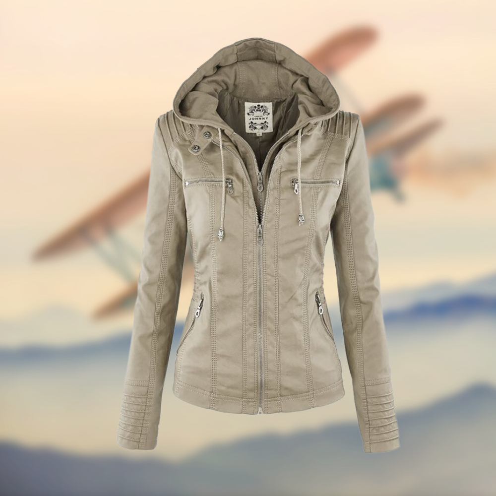 Cleo | Vegane Lederjacke