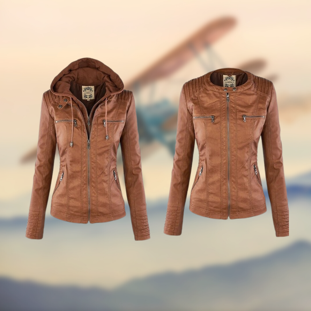 Cleo | Vegane Lederjacke