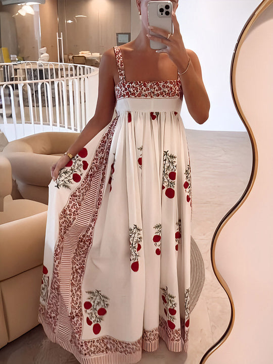 Maggie - Trendiges Maxikleid mit Blumendruck