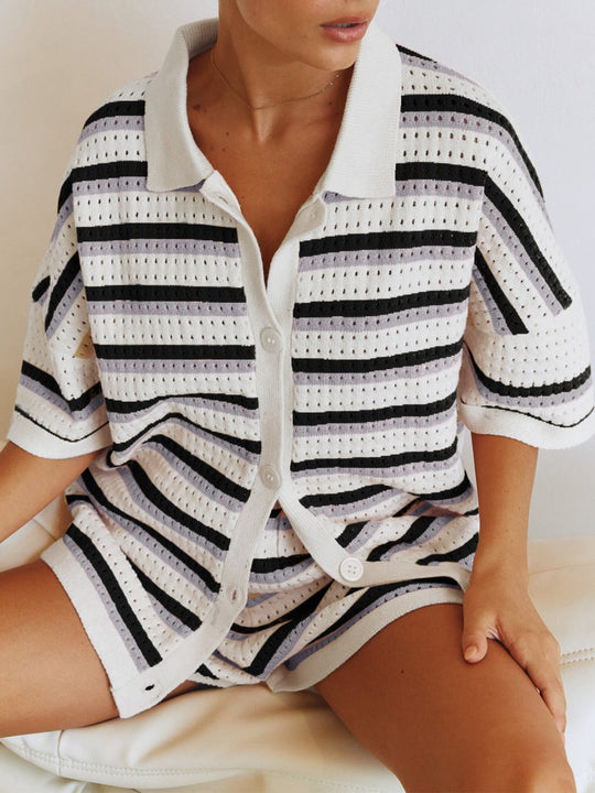 Caressa - Mehrfarbiges Strickset