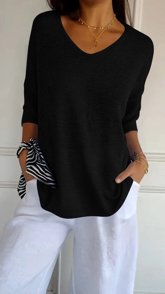 Mia - Elegantes Stricktop