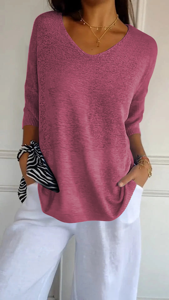 Mia - Elegantes Stricktop
