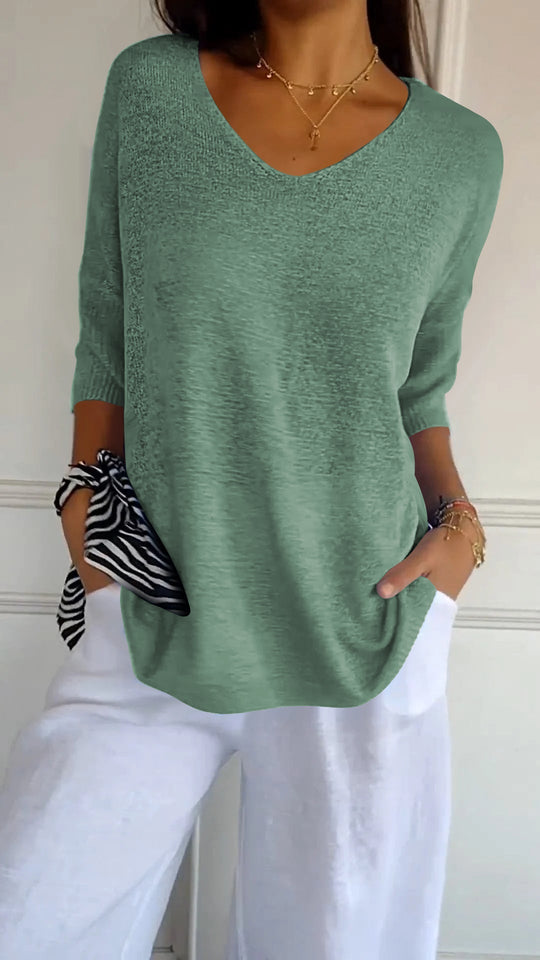 Mia - Elegantes Stricktop