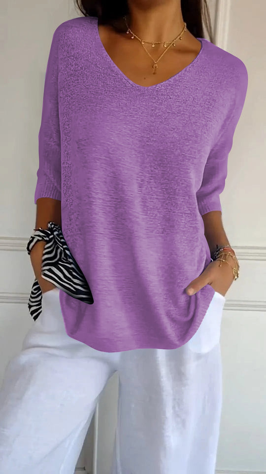 Mia - Elegantes Stricktop