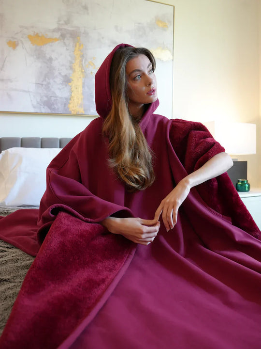 Renate - Hoodie-Decke – Dein Kokon des Komforts