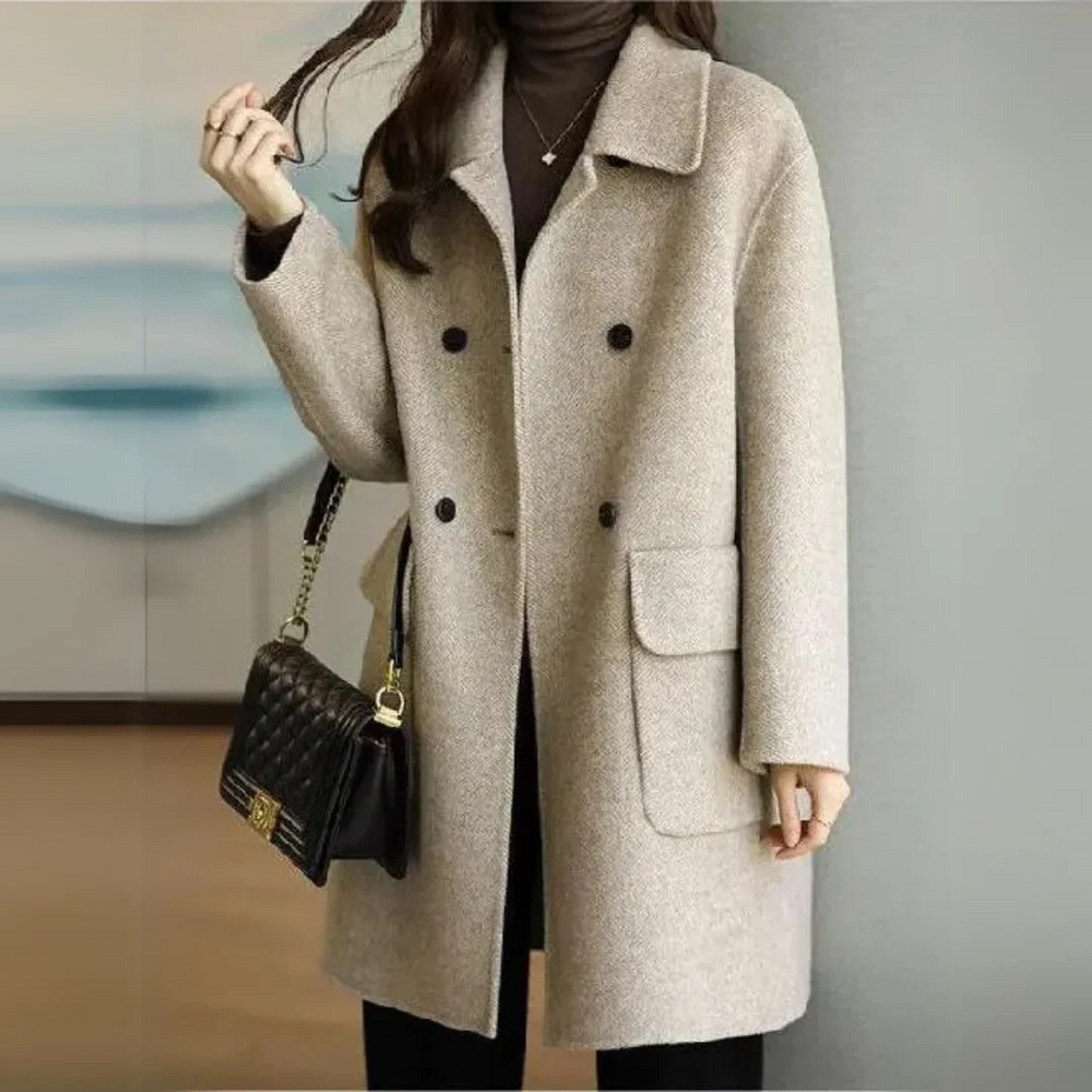 Silvia - Warmer Mantel voller Eleganz