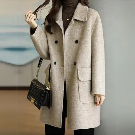 Silvia - Warmer Mantel voller Eleganz