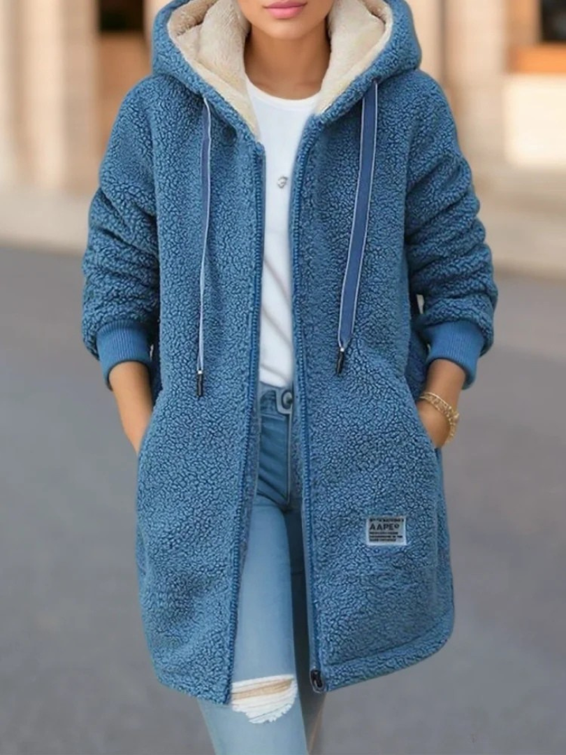 Michaela - Gemütliche Jacke mit Fleece-Futter