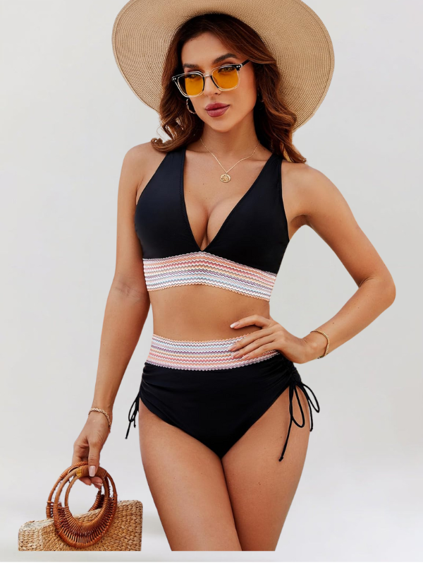 Lida™ Tummy Control Bikini-Set mit hoher Taille