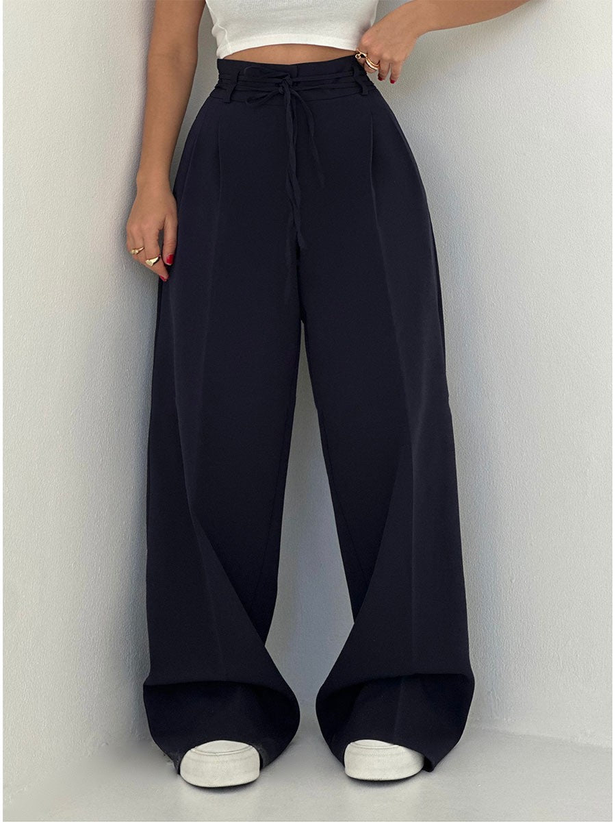 Stefania™ Hose mit hoher Taille und weitem Bein
