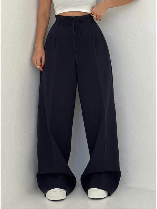 Stefania™ Hose mit hoher Taille und weitem Bein