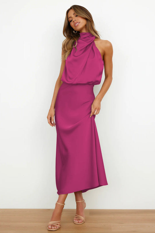 Kangana™ Neckholder-Maxikleid