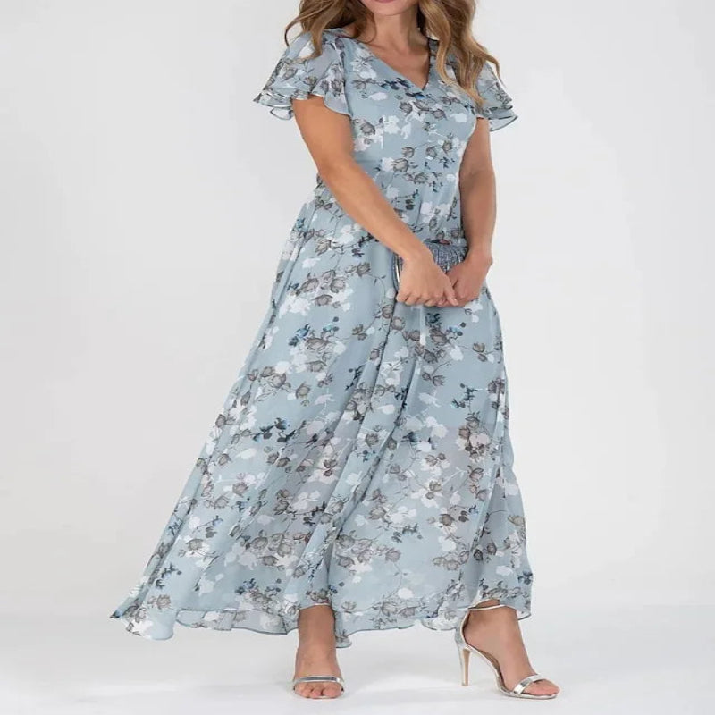 Victoria - Glamouröses bauchbedeckendes Kleid