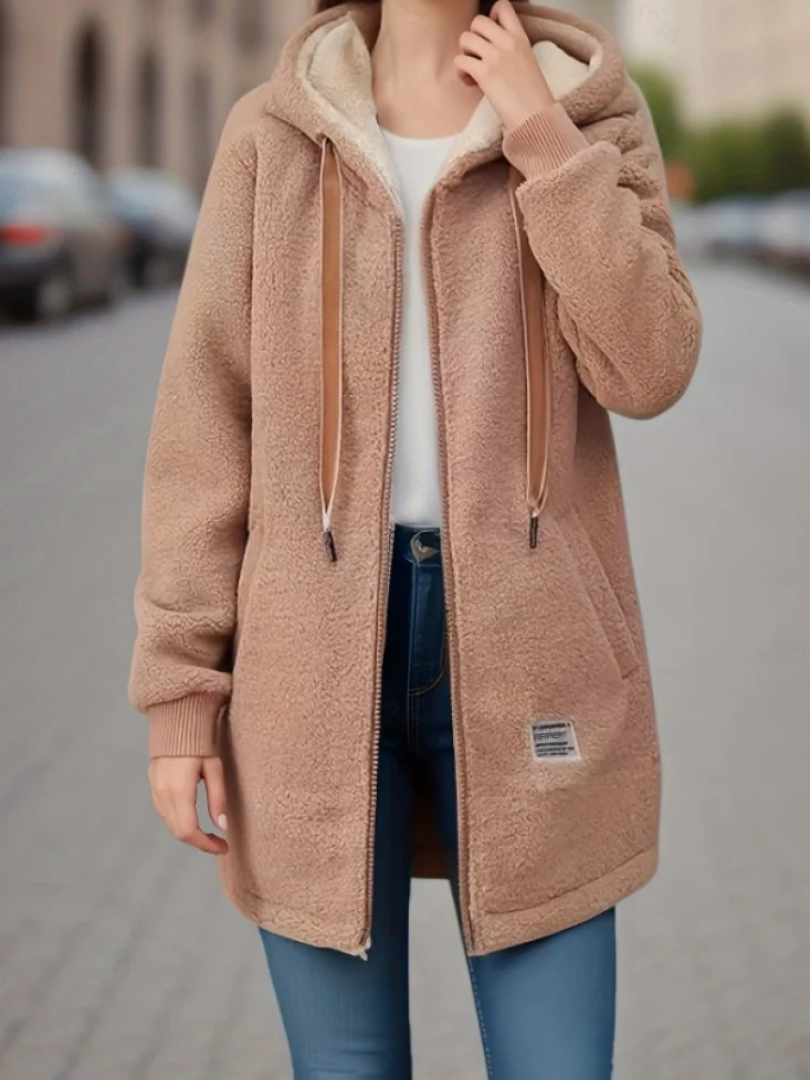 Michaela - Gemütliche Jacke mit Fleece-Futter