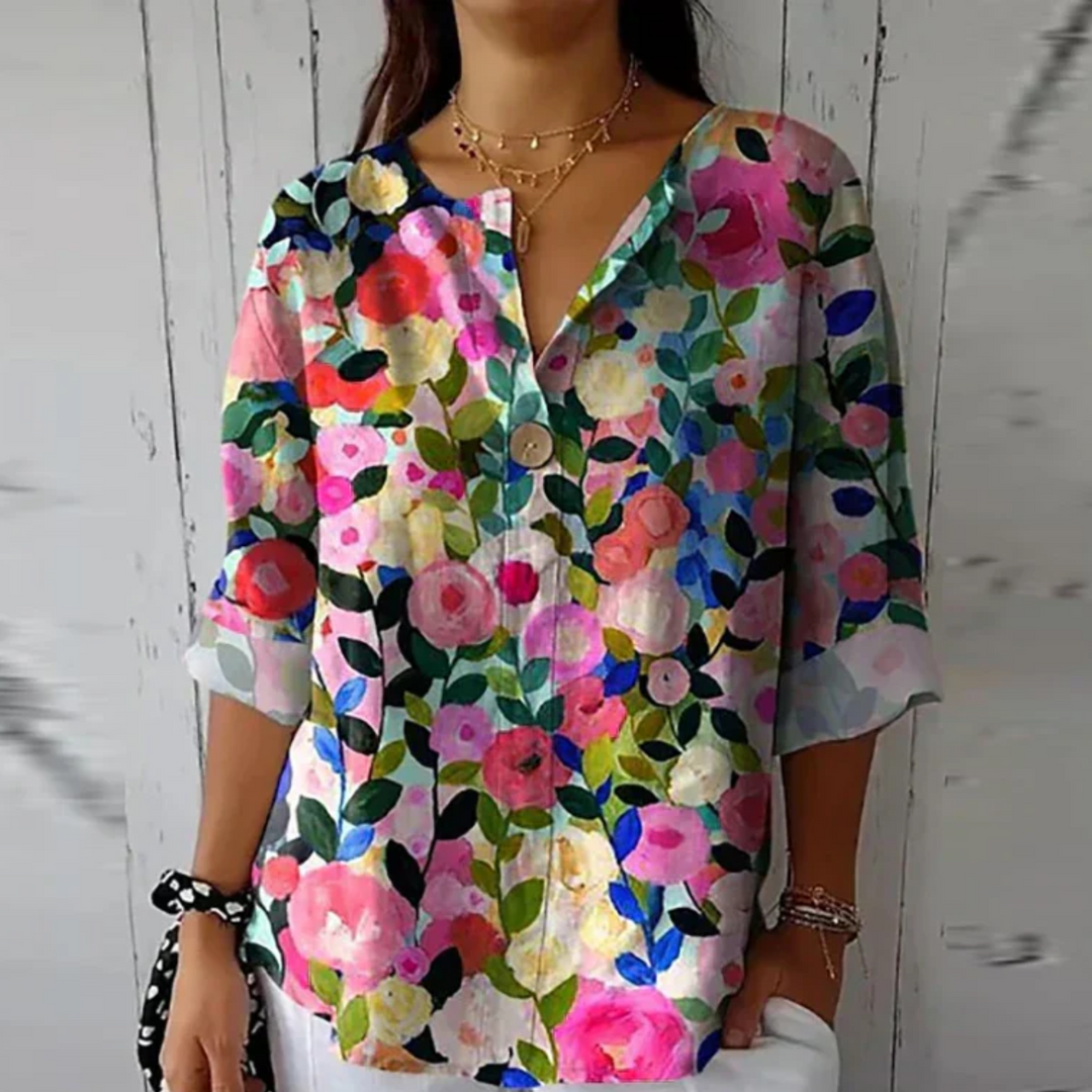Arlene™ Bluse mit Blumendruck