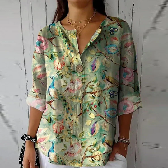 Arlene™ Bluse mit Blumendruck