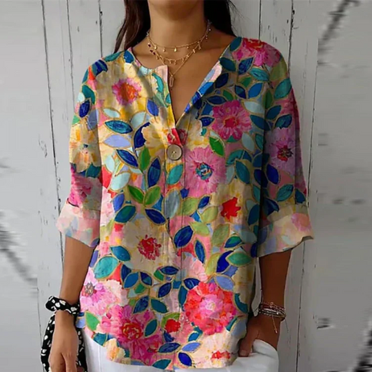 Arlene™ Bluse mit Blumendruck