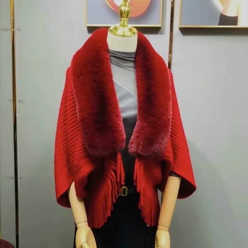Camilla - Eleganter Damen-Herbstmix Dicker Lockerer Schal