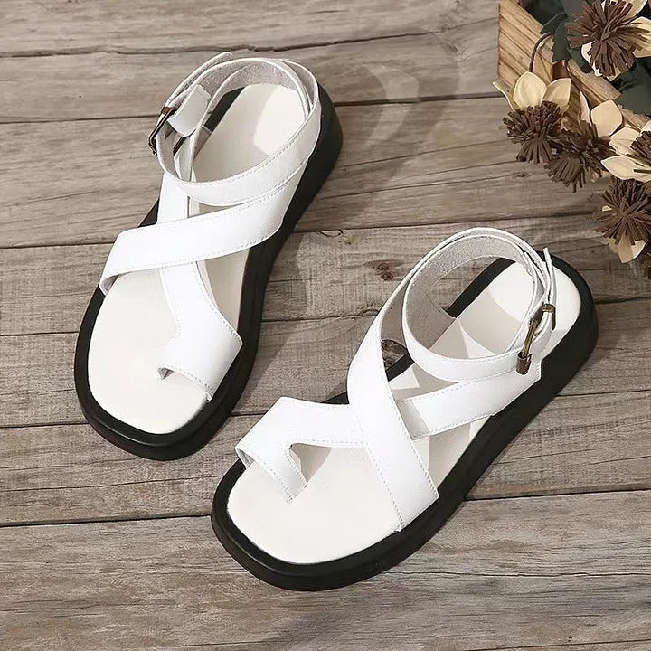Afrozeh™ Klobige Gladiator-Sandalen
