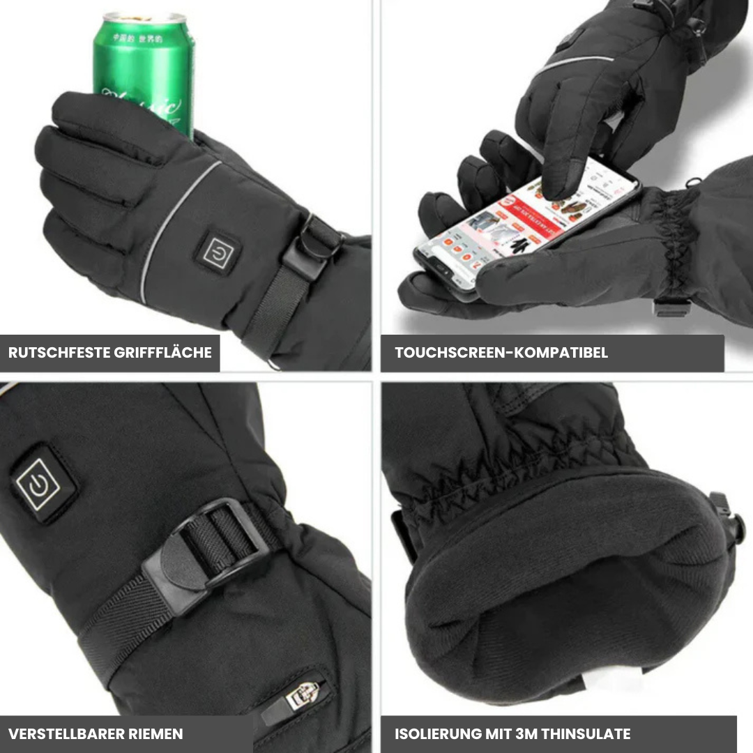 HeatGloves – Elektrisch Beheizte Wasserdichte Handschuhe