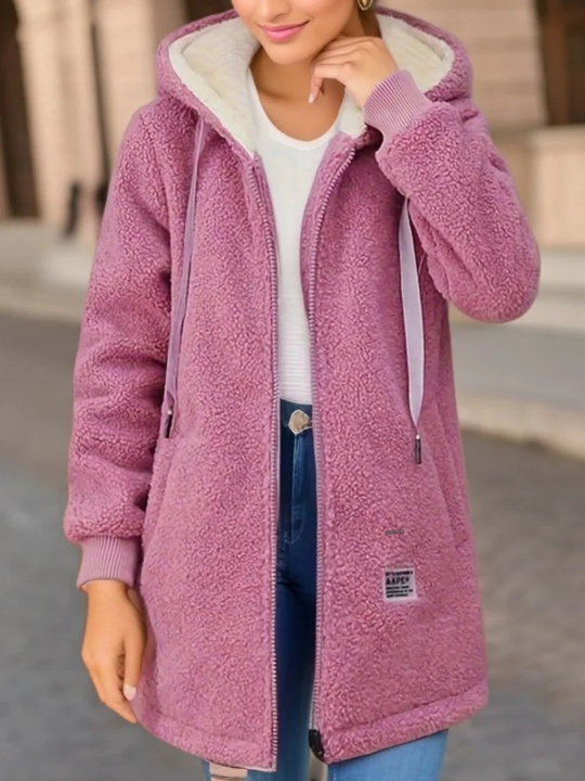 Michaela - Gemütliche Jacke mit Fleece-Futter