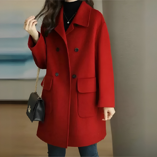 Silvia - Warmer Mantel voller Eleganz