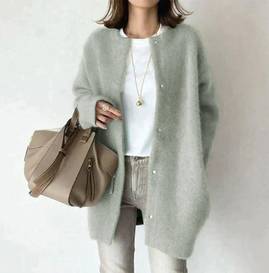 Whitney's  - Langarm-Cardigan mit Knöpfen