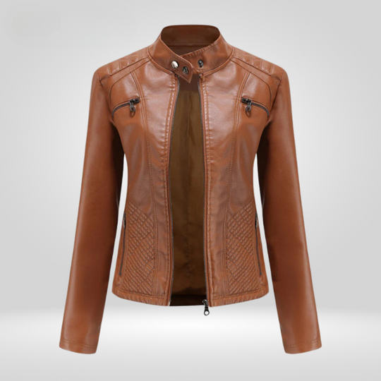 Robyn™ elegante Lederjacke