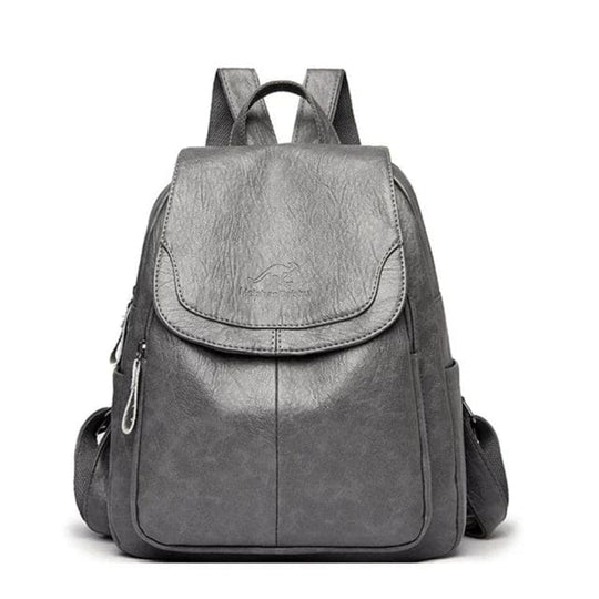 EDA | DIEBSTAHLSICHERER LEDERRUCKSACK