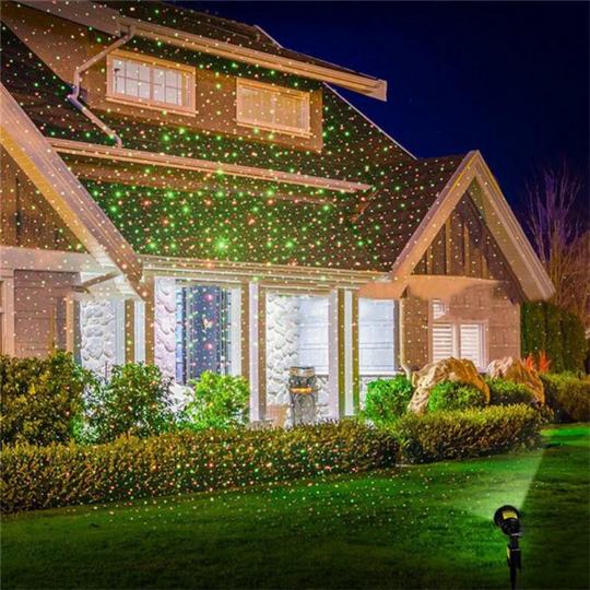 Weihnachtsprojektor - Outdoor LED Firefly Weihnachtsbeleuchtung wasserdichter Projektor