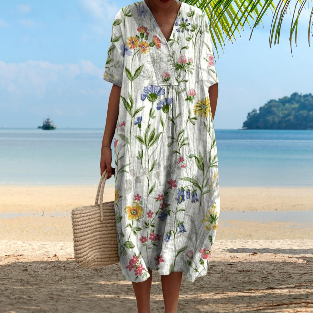 Lora™ Geblümtes Sommerkleid
