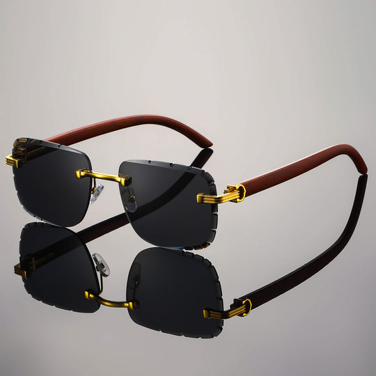 Rahmenlose Retro-Brille Napoli