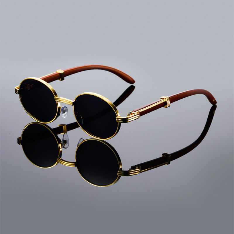 Ovale Retro-Brille Lorenzo