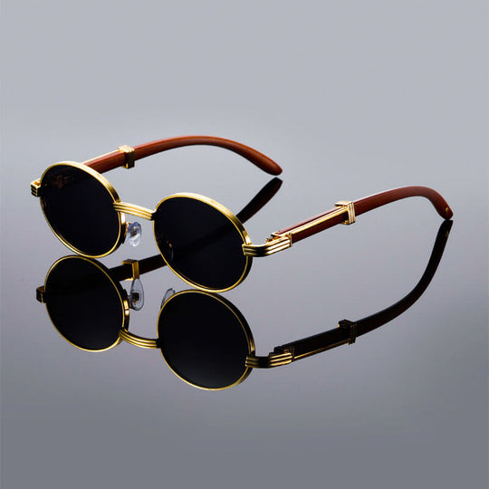 Ovale Retro-Brille Lorenzo
