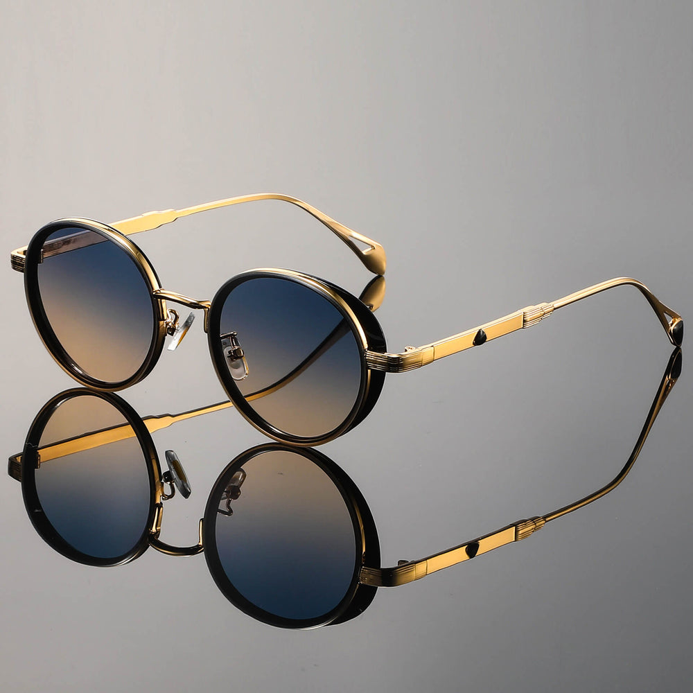 Runde Retro-Brille Carter