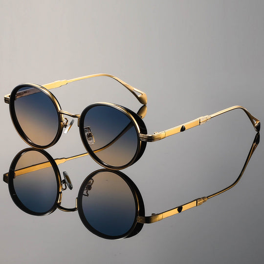 Runde Retro-Brille Carter