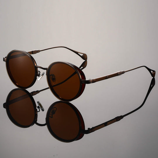 Runde Retro-Brille Carter