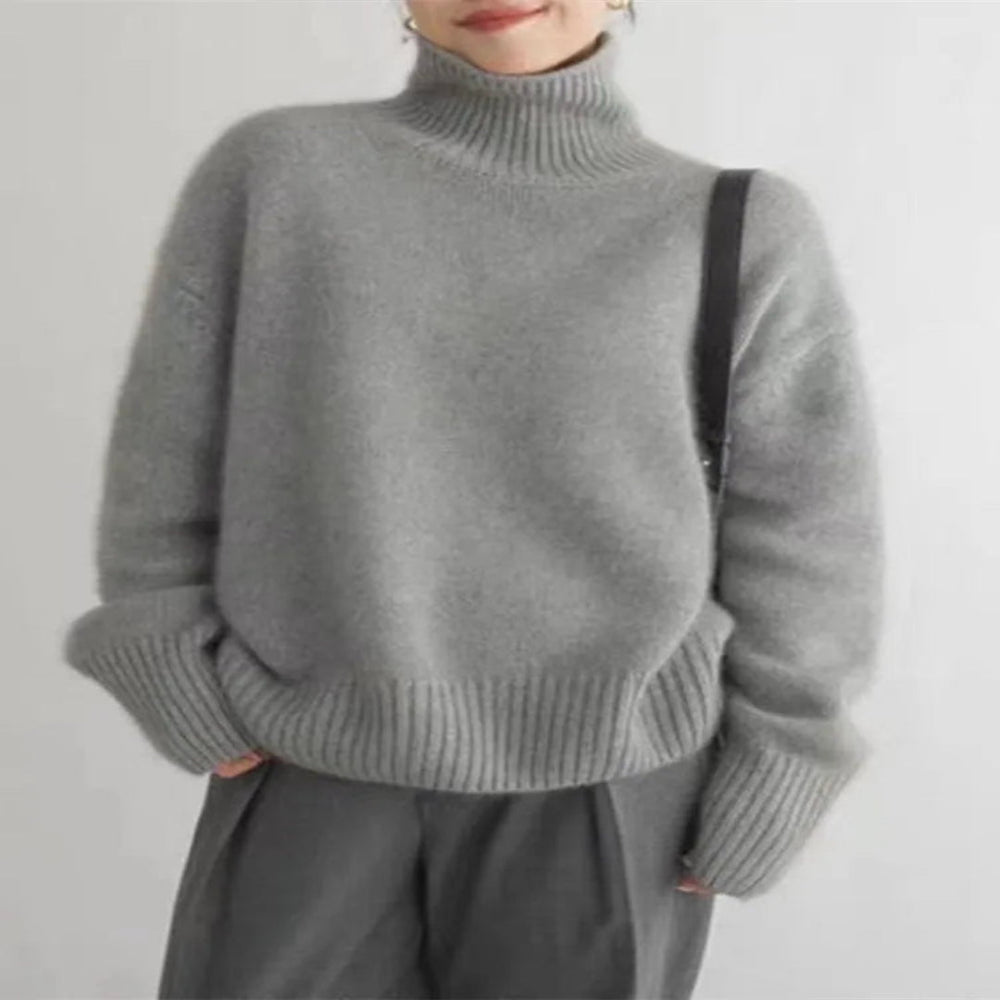 Lena - Weicher Rollkragenpullover